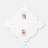 Kleurrijke cupcake, neem uit gunstdoos bedankdoosjes (Uitgevouwen)