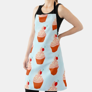 Kleurrijke cupcake schort