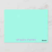 Kleurrijke Cupcakes Dank Je 2 Briefkaart (Achterkant)