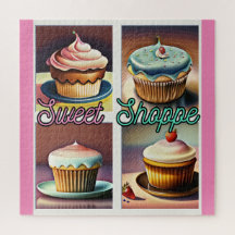 Kleurrijke Cupcakes-Pop kunst