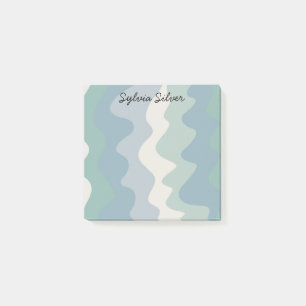 Kleurrijke curven aangepast grafisch logo aangepas post-it® notes