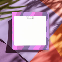 Kleurrijke curven aangepast grafisch logo aangepas post-it® notes