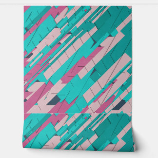 Kleurrijke Custom 2' * 12' Getextureerde Vinyl Behang