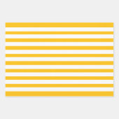 Kleurrijke Custom en White Stripes Happy Birthday Inpakpapier Vel (Voorkant 3)