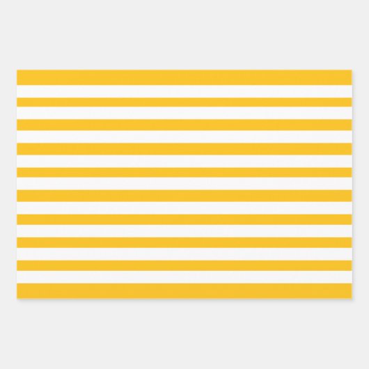 Kleurrijke Custom en White Stripes Happy Birthday Inpakpapier Vel (Voorkant 3)