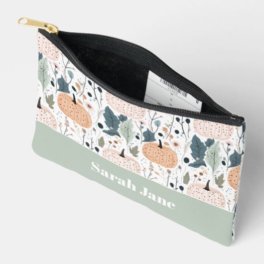 Kleurrijke Custom Pumpkin Herfst Pattern Etui (Open)