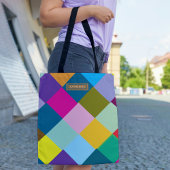 Kleurrijke Cute Chic Trendy Stijlvolle Tote Tote Bag