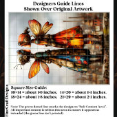 Kleurrijke Cute Steampunk Feeën EK6L Decoupage Tissuepapier