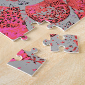 Kleurrijke dag van de dode roze luchtballonnen legpuzzel (Zijkant)