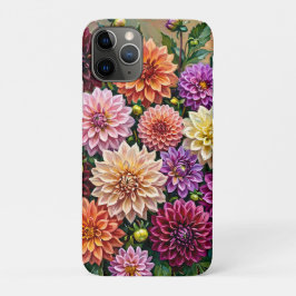 Kleurrijke Dahlia Bloemen Case-Mate iPhone Case