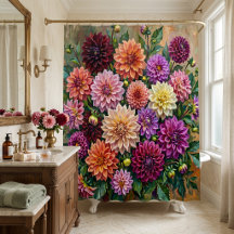 Kleurrijke Dahlia Bloemen