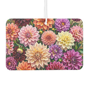 Kleurrijke Dahlia Bloemen Luchtverfrisser