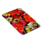 Kleurrijke dahlia bloemen magneet (Rechterzijde)