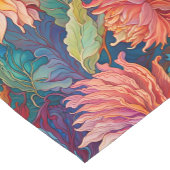 Kleurrijke Dahlia Bloemen Tapestry Korte Tafelloper (Hoek)