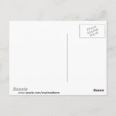 Kleurrijke Dahlia Briefkaart (Achterkant)
