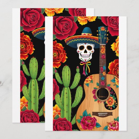 Kleurrijke Dahlia Briefkaart (Voorkant / Achterkant)