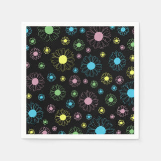 Kleurrijke Daisies Papieren servet