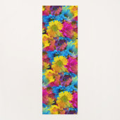 Kleurrijke Daisies Yoga Mat (Voorkant)