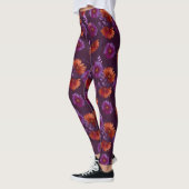Kleurrijke Daisy Accent Kleding Cardio Leggings (Links)