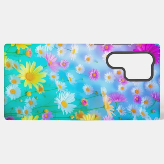Kleurrijke Daisy Dream, adembenemende array Samsung Galaxy Hoesje (Achterkant horizontaal)