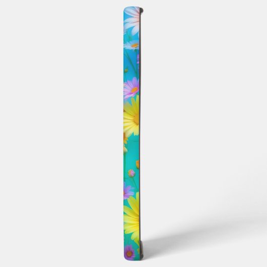 Kleurrijke Daisy Dream, adembenemende array Samsung Galaxy Hoesje (Linkerkant)