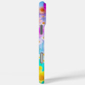 Kleurrijke Daisy Flower Field Art Case-Mate iPhone Case (Achterkant / Rechts)