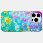 Kleurrijke Daisy Flower Field Art Case-Mate iPhone Case (Achterkant (horizontaal))