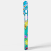 Kleurrijke Daisy Flower Field Art Case-Mate iPhone Case (Achterkant / Links)