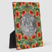 Kleurrijke Daisy Flowers Creëer Uw eigen foto Fotoplaat (Zijkant)