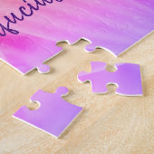 Kleurrijke Daisy Flowers Daisies Confucius Quote Legpuzzel (Zijkant)