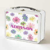 Kleurrijke Daisy met Naam (Voorkant)