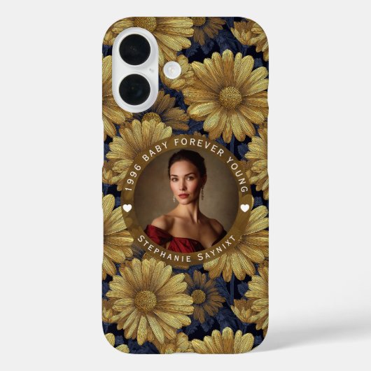Kleurrijke Daisy Verjaardag Trendy Case-Mate iPhone Case (Achterkant)