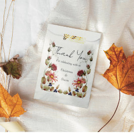 Kleurrijke Daisy Wildflower Waterverf Bloemen Bedankzakje