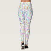 Kleurrijke Damesleggings Leggings (Achterkant)