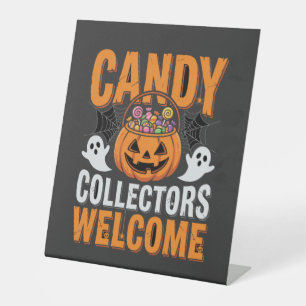 Kleurrijke Dansende Skeletten Halloween Feest Reclamebord Met Voetstuk