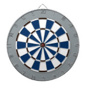 Kleurrijke Dart Board in Dallas kleuren Dartbord (Voorkant)