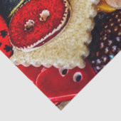 Kleurrijke decoratieve Buttonnen Tissuepapier (Detail)