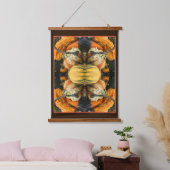 Kleurrijke decoratieve kalebassen Abstract Hangend Wandkleed (Slaapkamer)