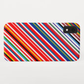 Kleurrijke decoratieve strepen Case-Mate iPhone case (Achterkant (horizontaal))