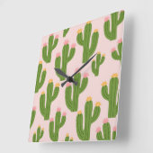 Kleurrijke decoratieve vierkante klok (Hoek)