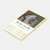 Kleurrijke Deense Puppy's verkopen Post-it® Notes (Schuin)