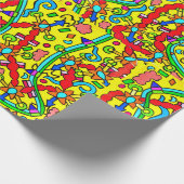 Kleurrijke Design Wrapping Paper van Tamara Diaz A Cadeaupapier (Hoek)