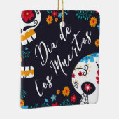 Kleurrijke Dia de los Muertos | Keramische ornamen Keramisch Ornament (Rechts)