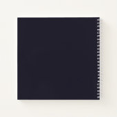 Kleurrijke Dia de los Muertos | Notitieboek (Achterkant)