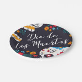 Kleurrijke Dia de los Muertos | Papieren Bordje (Gekanteld)