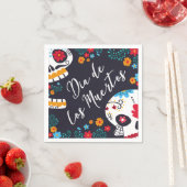 Kleurrijke Dia de los Muertos | Servet (Insitu)