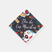 Kleurrijke Dia de los Muertos | Servet (Hoek)