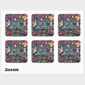 Kleurrijke Dia de los Muertos | STICKER (Vel)