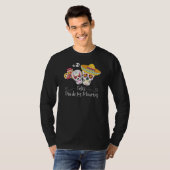 Kleurrijke Dia de Muertos Party | Sleeve Shirt (Voorkant volledig)