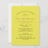 Kleurrijke diagonaal-band fotogradatiepartij kaart (Achterkant)